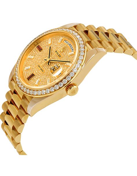 rolex presidential gold replica|best rolex day date homage.